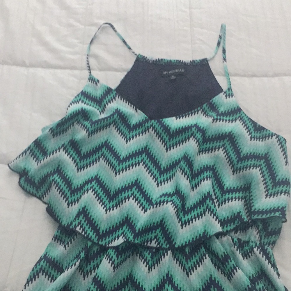 Zigzag dress to hook, line and sinker in! 🐠🦋